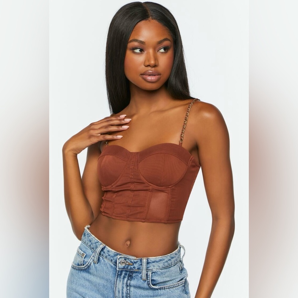 Bustier Crop Top